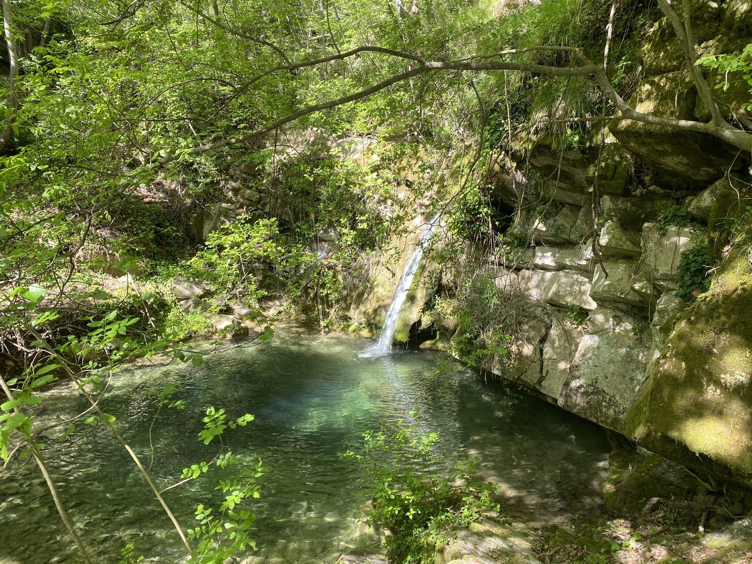 laghetti nei dintorni cascata